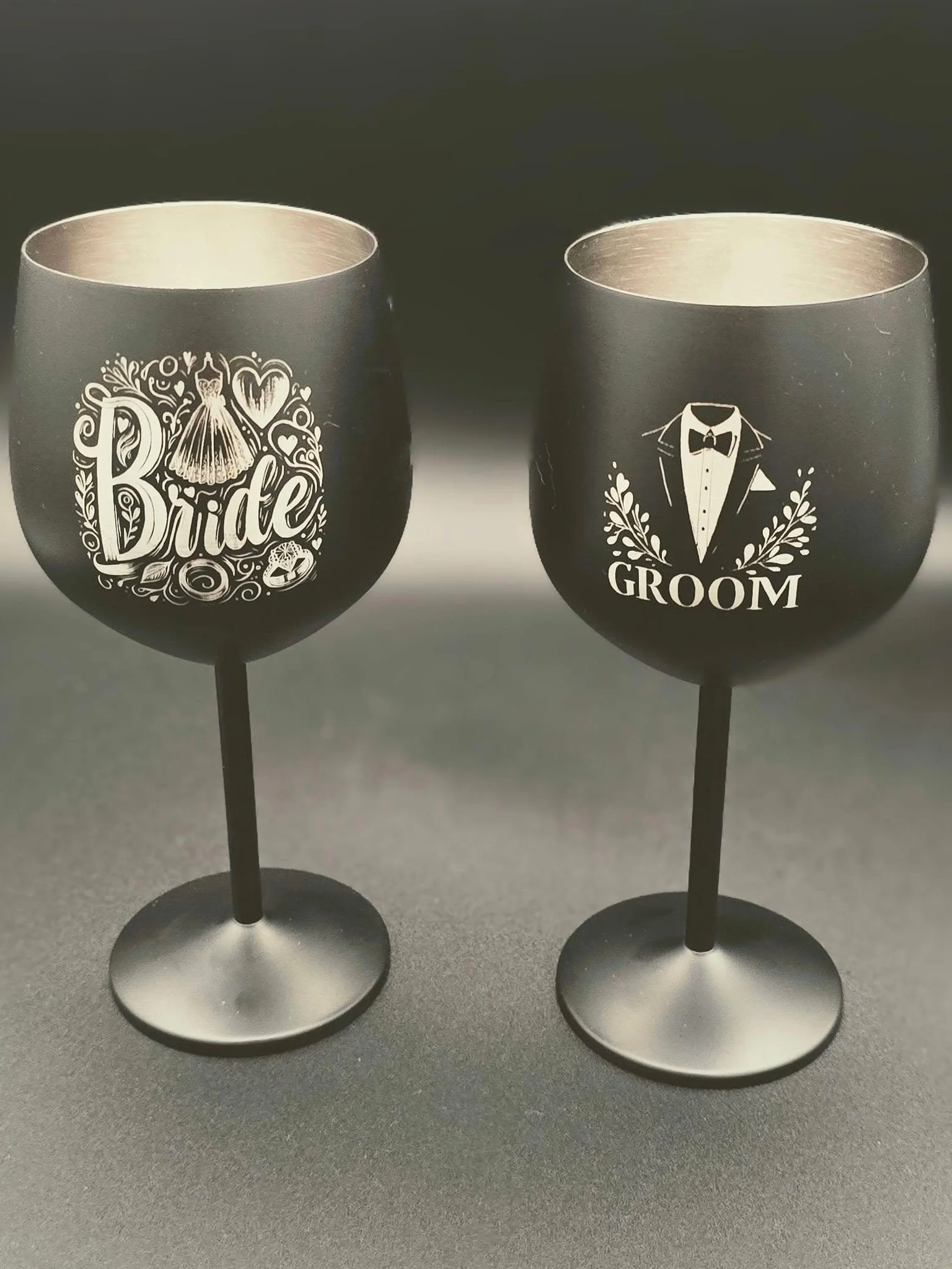 Wedding Cup Engraving