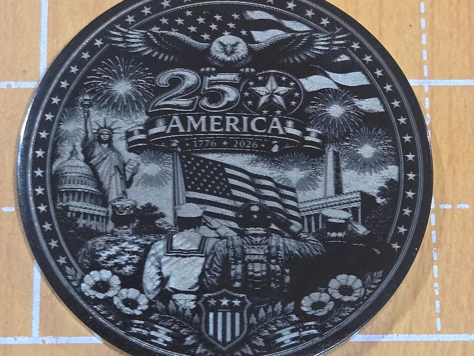 Engraved glass